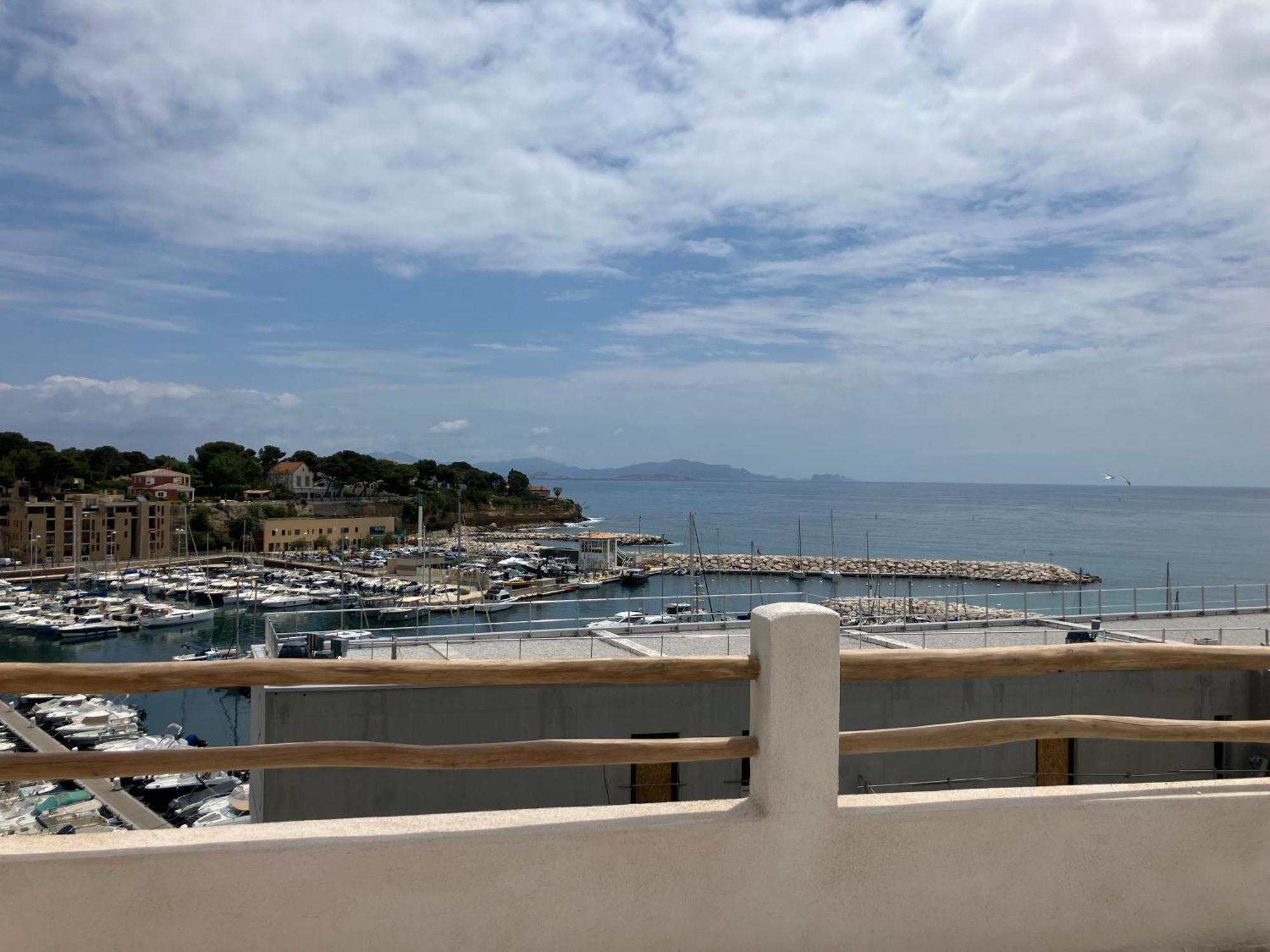 Appartamento T2 Vue Sur Le Port Jacuzzi Terrasse Et Parking Carry-le-Rouet Esterno foto
