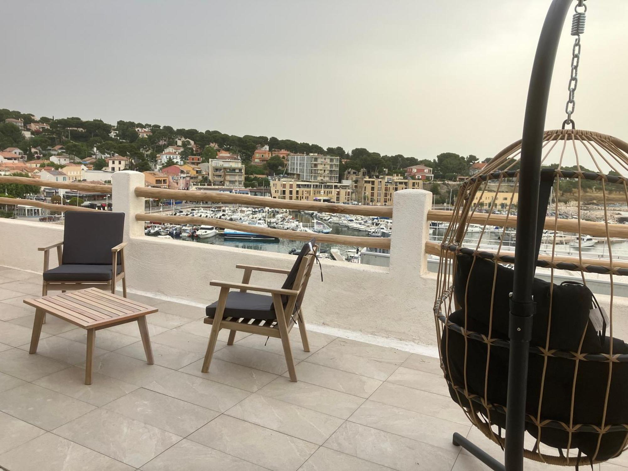 Appartamento T2 Vue Sur Le Port Jacuzzi Terrasse Et Parking Carry-le-Rouet Esterno foto
